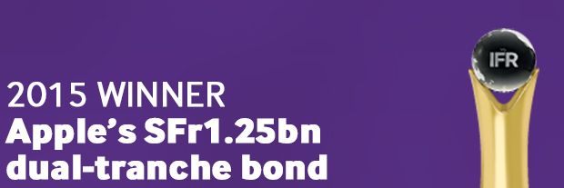 Swiss Franc Bond: Apple's SFr1.25bn dual-tranche bond