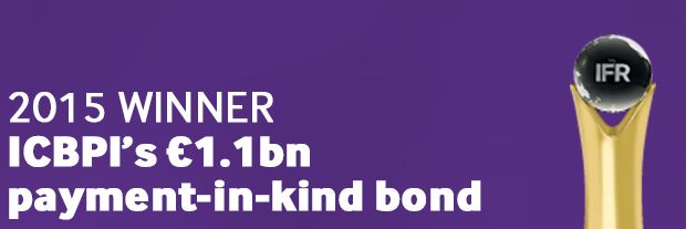 Europe High-Yield Bond: ICBPI’s €1.1bn payment-in-kind bond