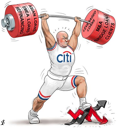 Loan House & Americas Loan House: Citigroup cartoon