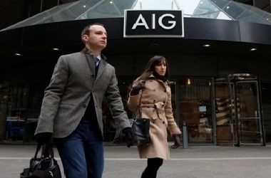 The AIG headquarters in New York
