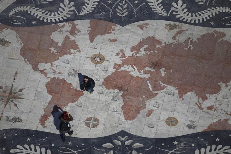 Globe - Map - Emerging Markets