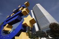 Euro sculpture and ECB