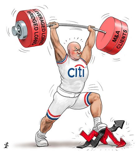 US Loan House: Citigroup cartoon