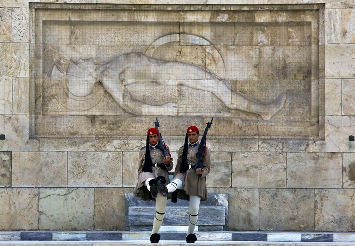 Greek presidential guards