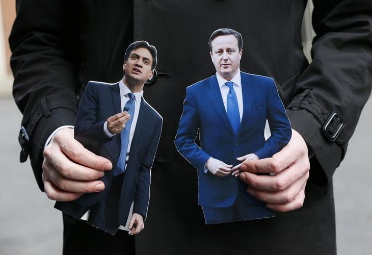 Cameron and Miliband