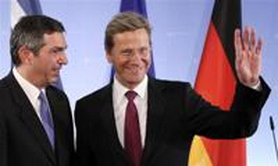 German Foreign Minister Westerwelle