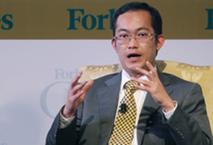 Malaysia's IOI Group of Companies Group Executive Director Lee Yeow Chor speaks during Forbes Global