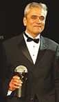Anshu Jain collecting IFR’s 2010 Bank of the Year trophy
