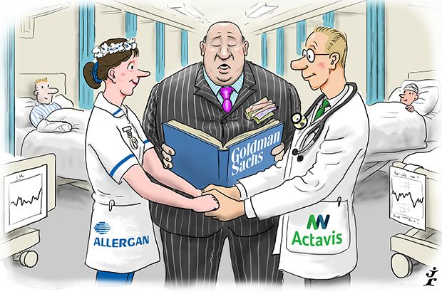 Advisory House: Goldman Sachs cartoon