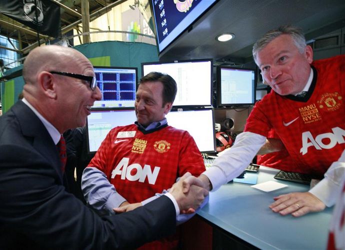 Manchester United IPO - Glazer at NYSE