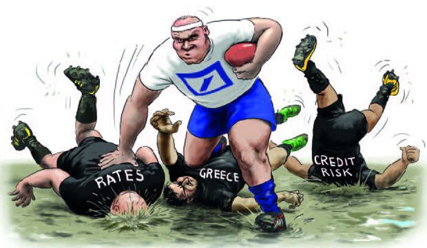 Europe High-Yield Bond House: Deutsche Bank cartoon